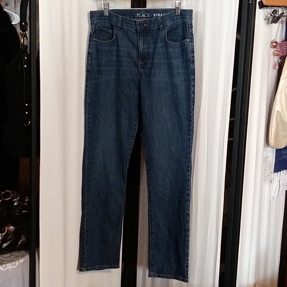 Children's Place straight jeans, girls 16